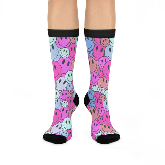 "Beautiful Smiles" Cushioned Crew Socks