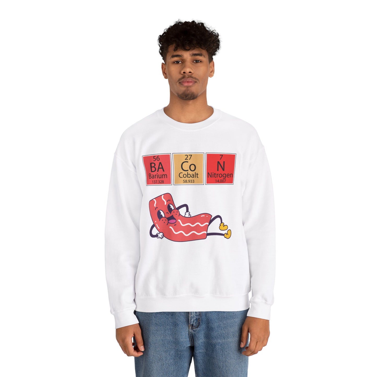 "Bacon" Unisex Heavy Blend™ Crewneck Sweatshirt