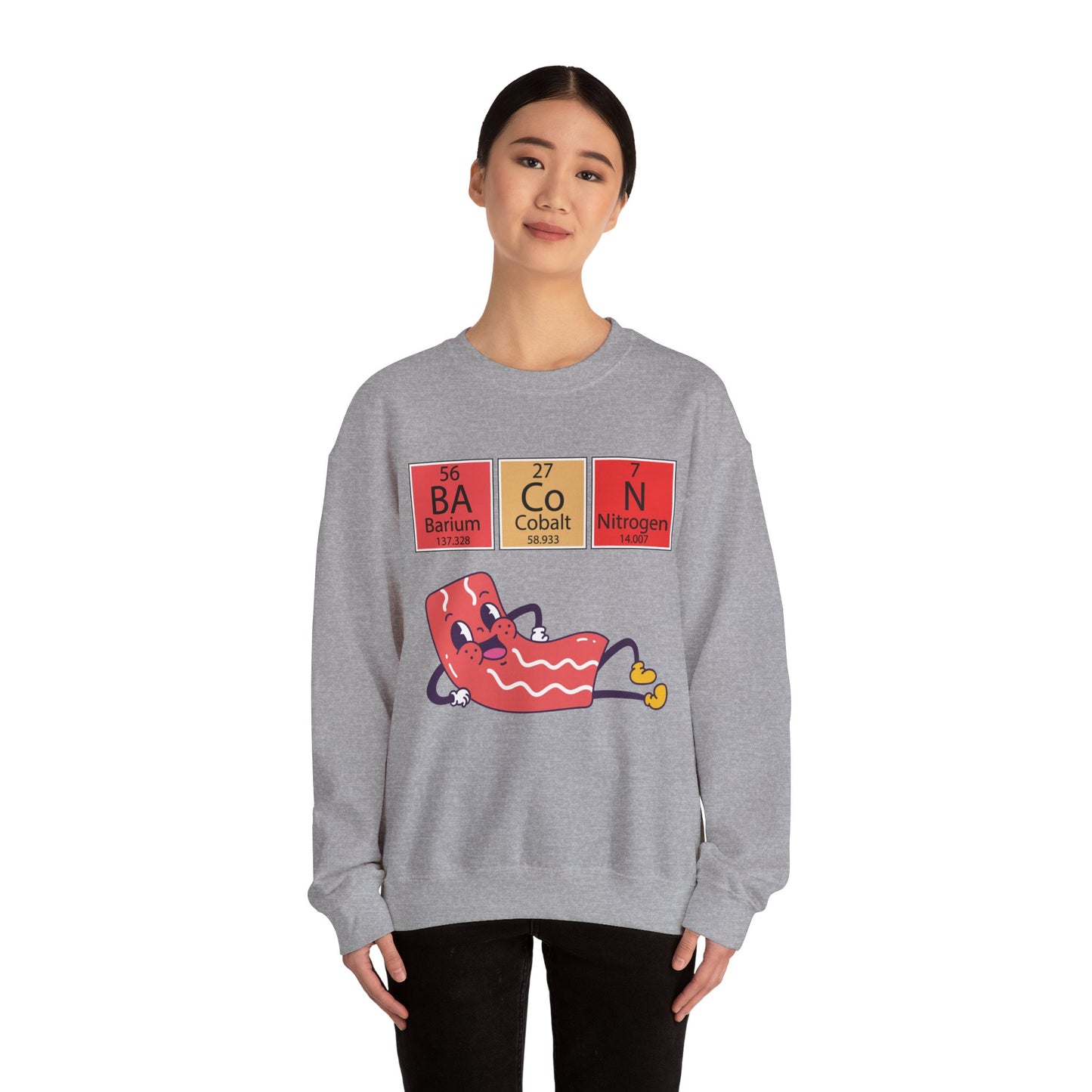 "Bacon" Unisex Heavy Blend™ Crewneck Sweatshirt