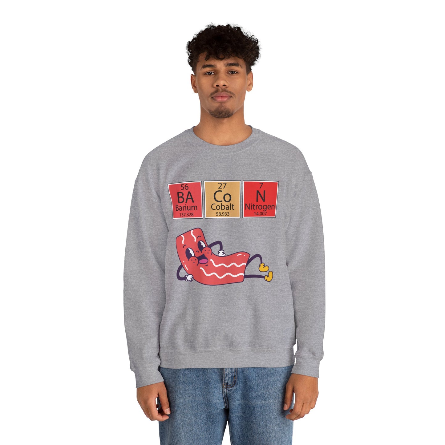 "Bacon" Unisex Heavy Blend™ Crewneck Sweatshirt