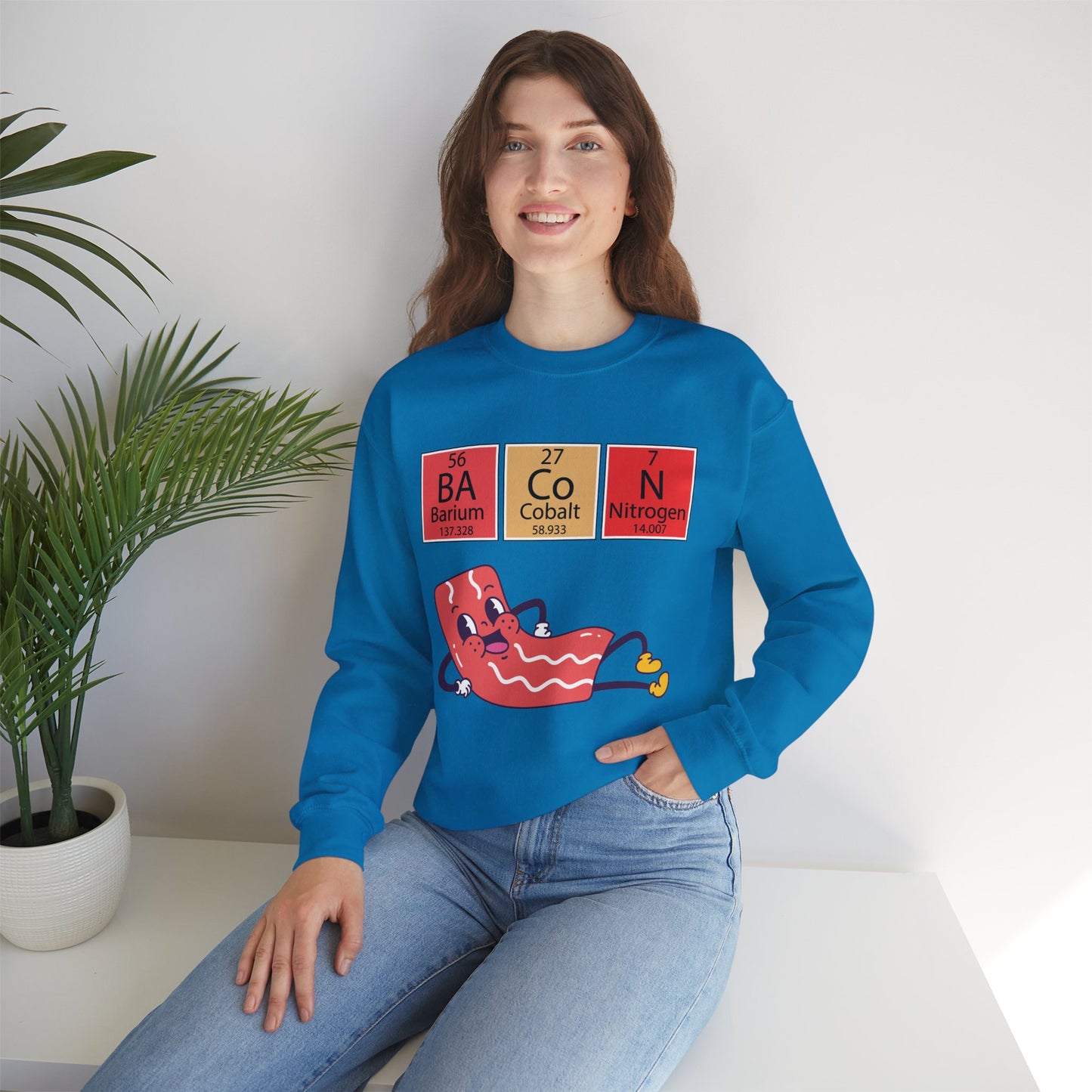 "Bacon" Unisex Heavy Blend™ Crewneck Sweatshirt