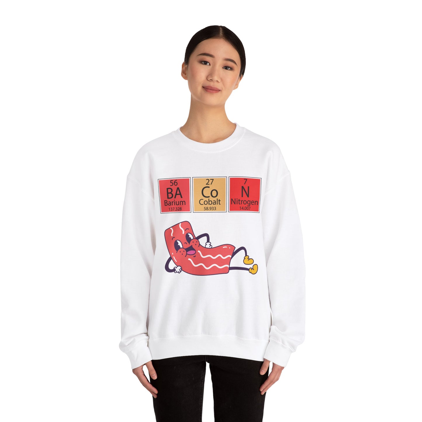 "Bacon" Unisex Heavy Blend™ Crewneck Sweatshirt